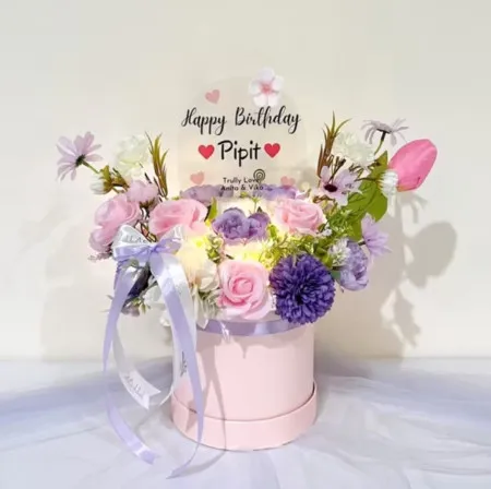 Bloom Box Akrilik Ucapan Ulang Tahun Cilacap Tengah
